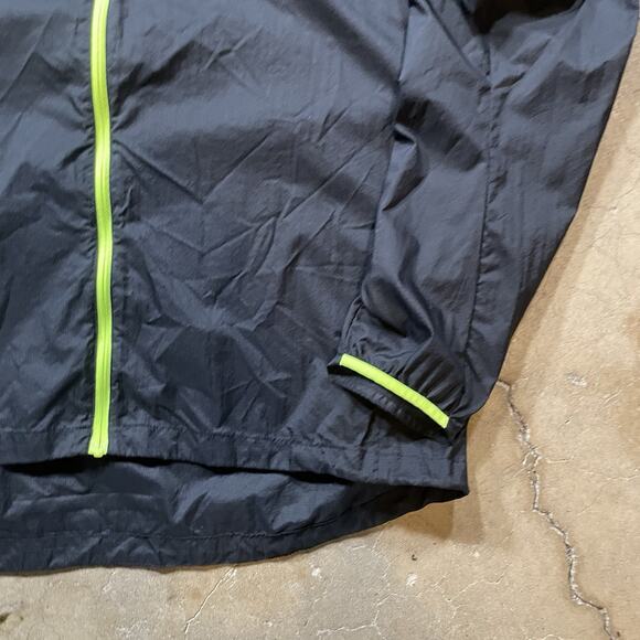 Nike 3M Impossibly Light Running Jacket Unisex L Full Zip Hood Black - Picture 3 of 8